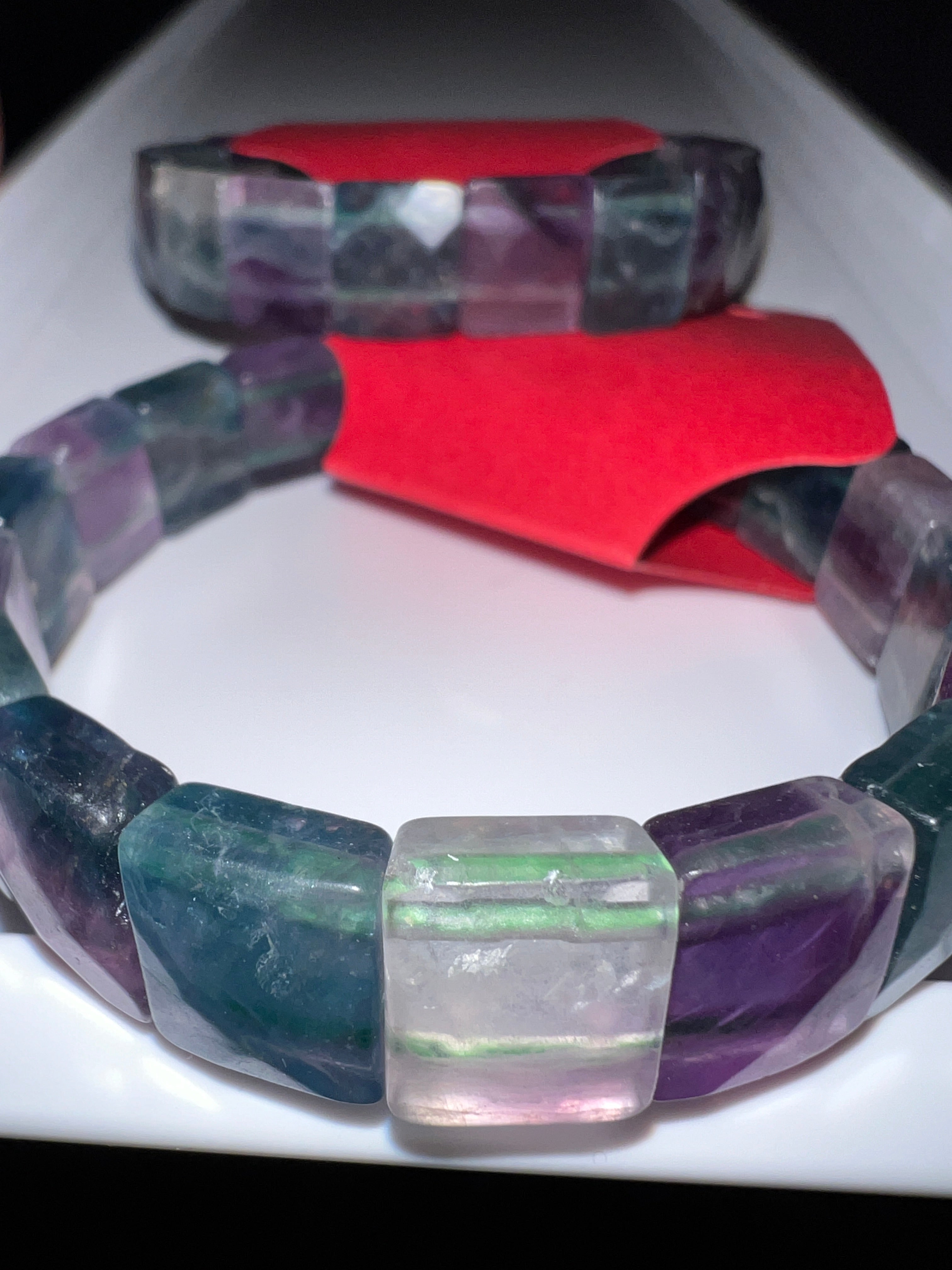 Fluorite Cat Bracelet | Fluorite Jewelry - 1 Natural Bracelet Crystal Stone  Fashion - Aliexpress